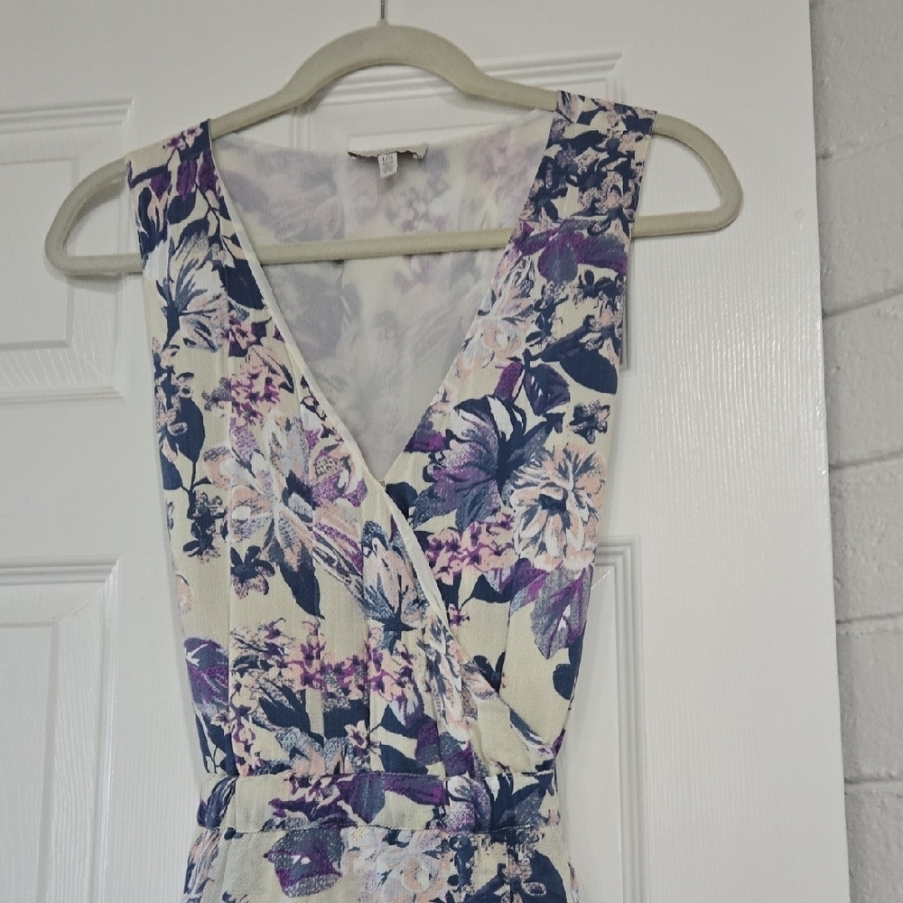 Lucky Brand zoe floral wrap dress Size Large - Picture 4 of 7